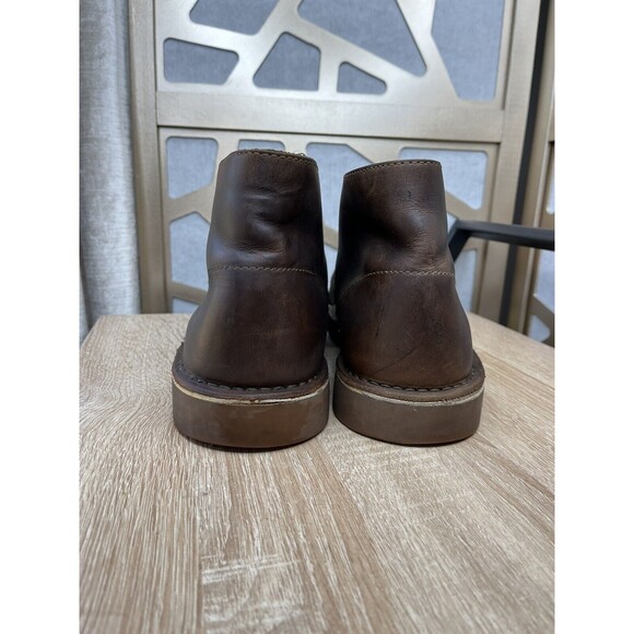 CLARKS BUSHACRE 2 DESERT Ankle Chukka BOOTS Men Brown 10 M Leather Nubuck main image 6